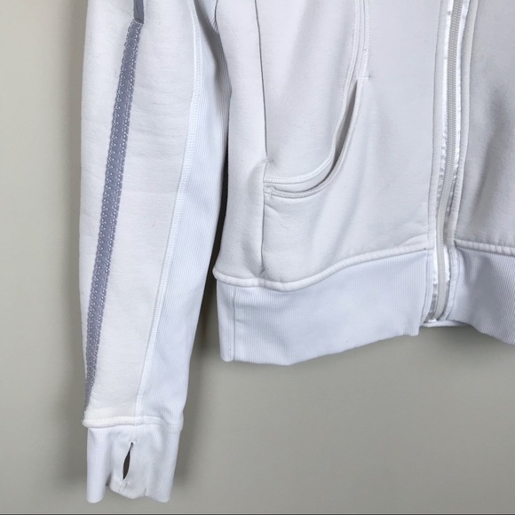 Lululemon cream & orange Scuba hoodie - Picture 4 of 8